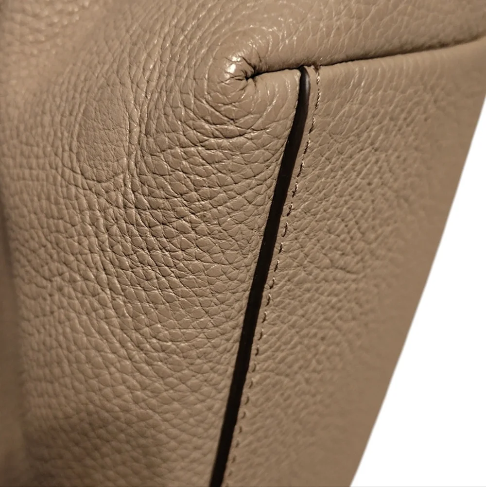 COACH Taylor Tote In Tan Pebble Leather